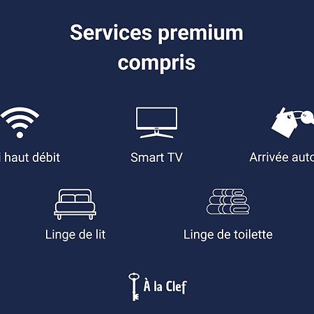 A La Clef - Charmant Studio Proche Gare Et Centre - Ideal Pro & Couple - Wifi Le Mans Kültér fotó