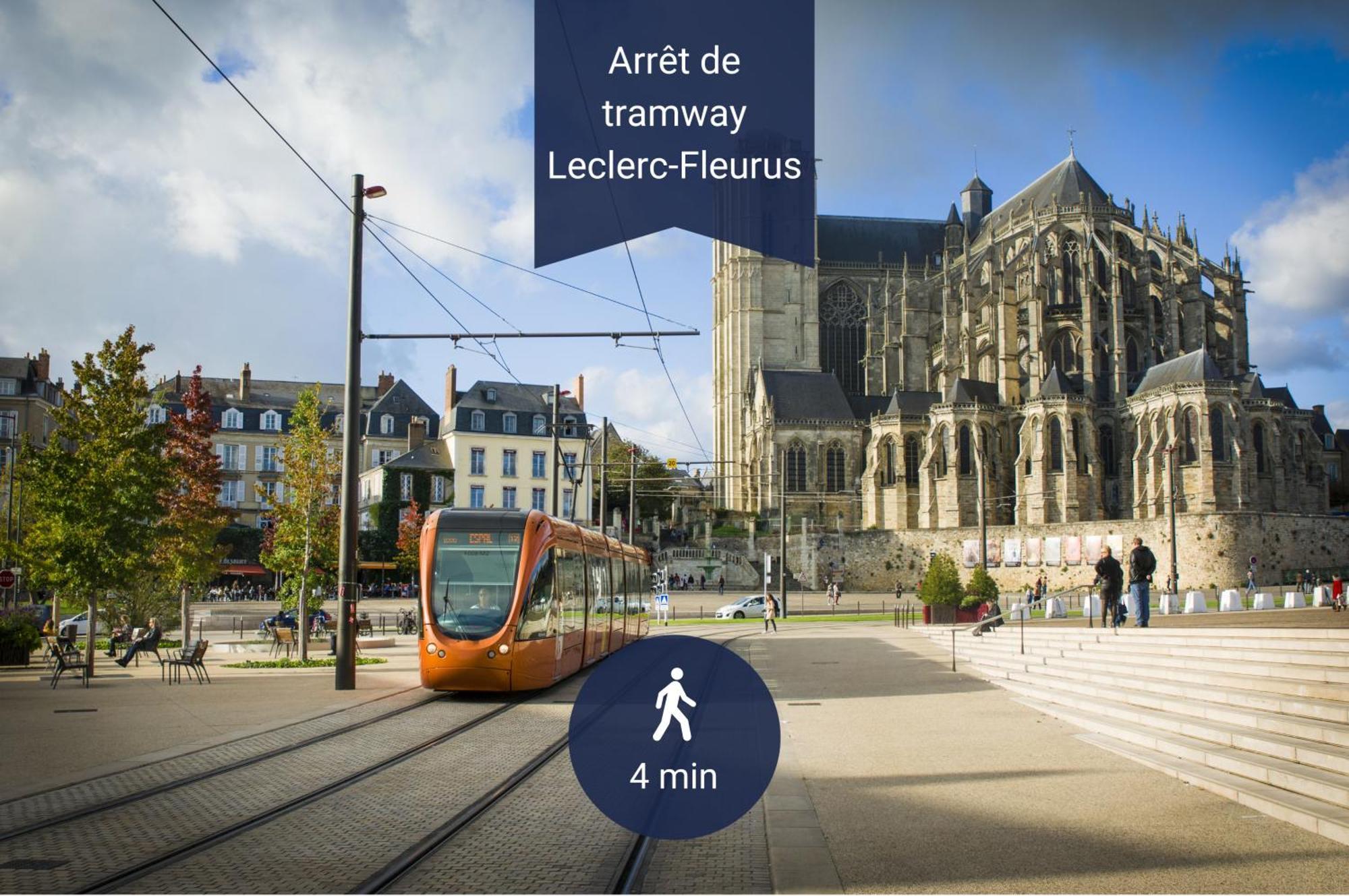 A La Clef - Charmant Studio Proche Gare Et Centre - Ideal Pro & Couple - Wifi Le Mans Kültér fotó
